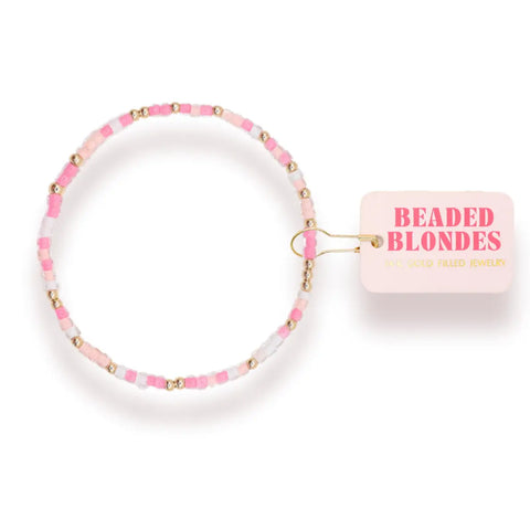 Rosey Pink Sprinkle Bracelet