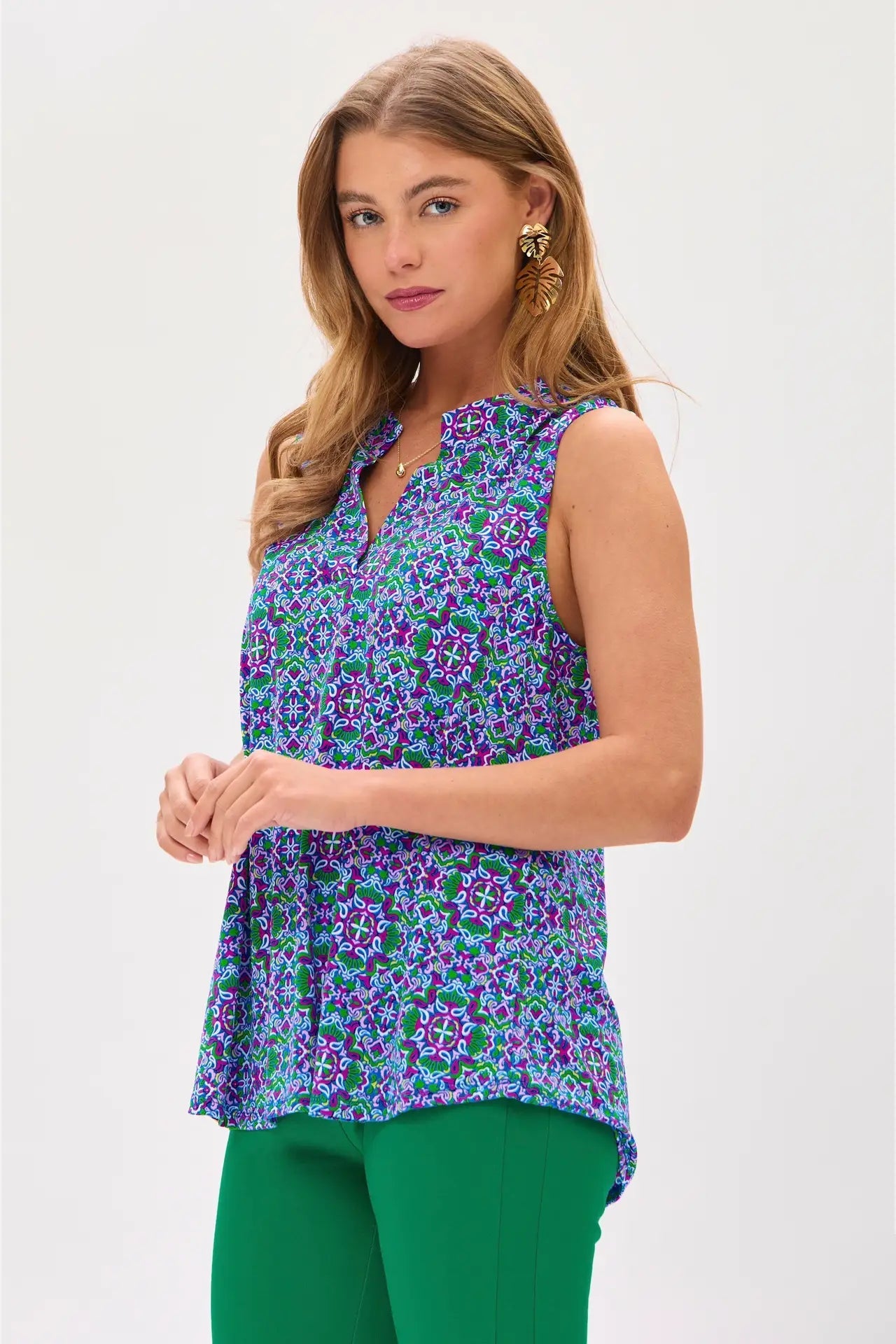 Abstract Aura Blouse