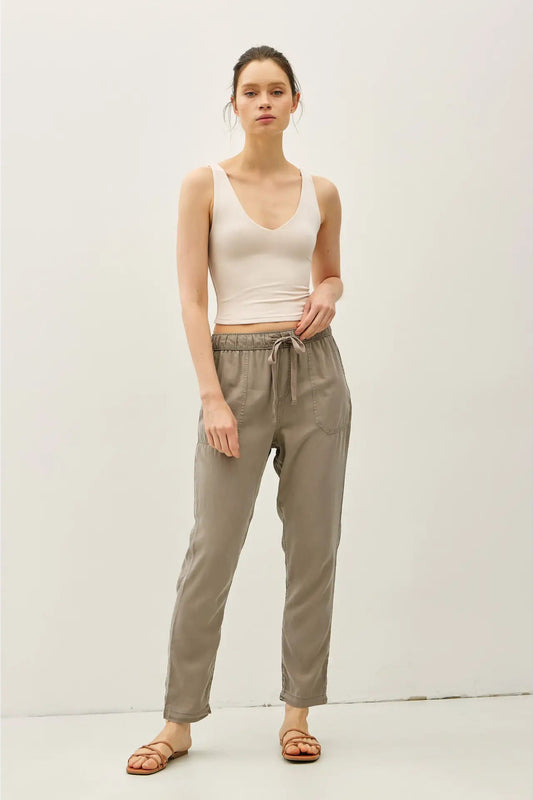 The Lara Tencel Ankle Pants