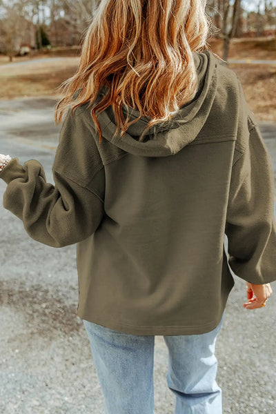 Flap Pocket Zip Up Jacket
