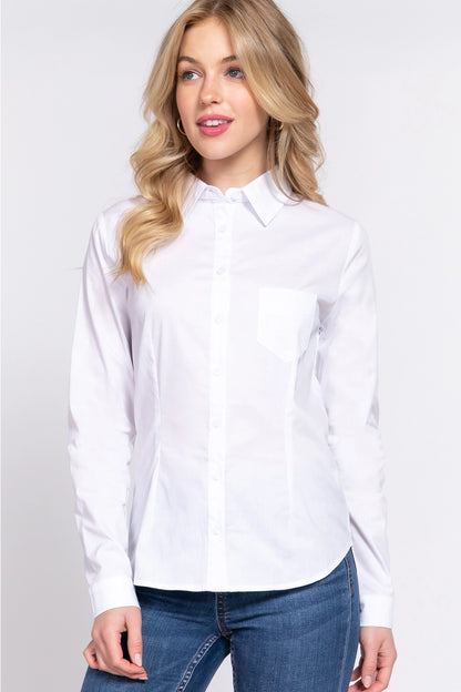 Stretch Poplin Shirt