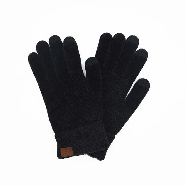 C.C Chenille Touchscreen Glove