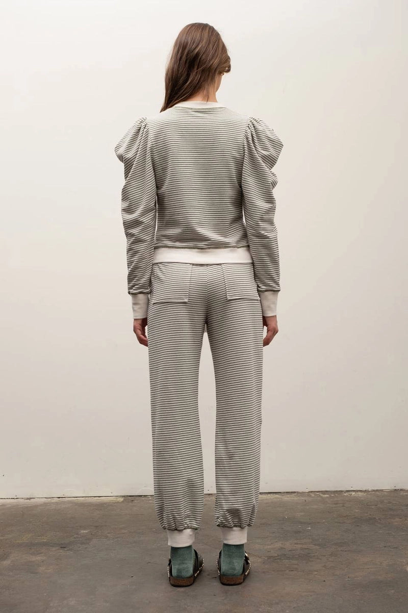 Striped Contrast Pant