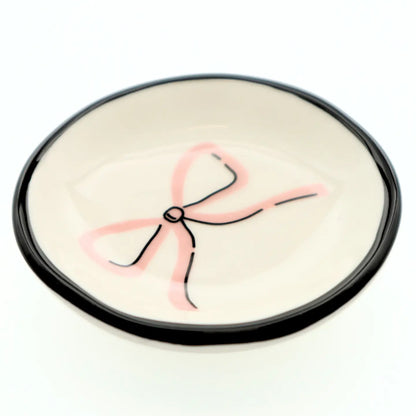 Pink Bow Tray