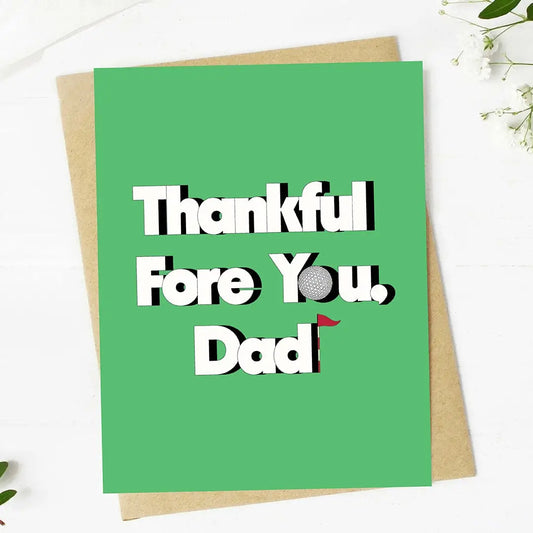thankful fore you dad greeting card