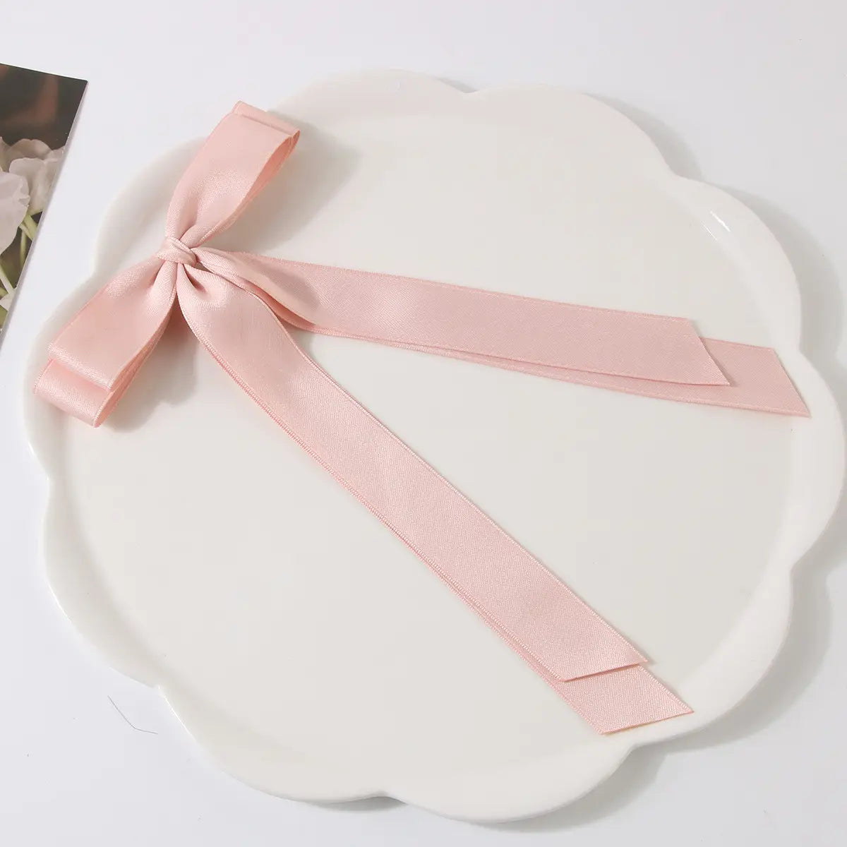 Double-Layered Bow Hair Clip