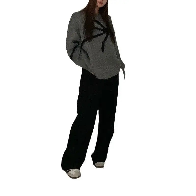 Bow Jacquette Sweater