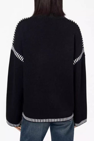Cable Knit Pullover Sweater