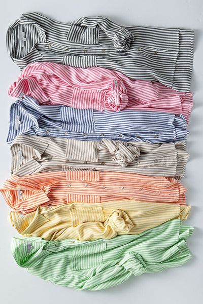 Breeze Stripe Button Up