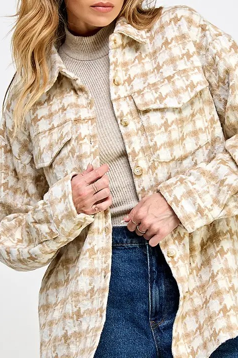 Elston Plaid Shacket