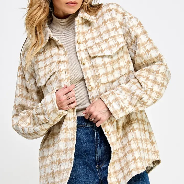 Elston Plaid Shacket