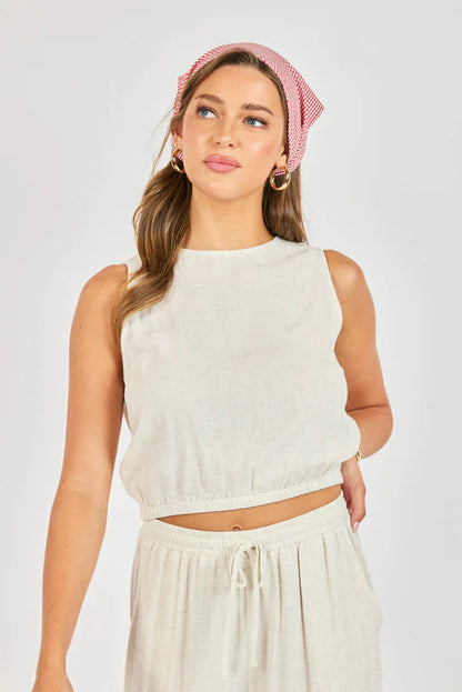 Sugarloaf Elastic Hem Top