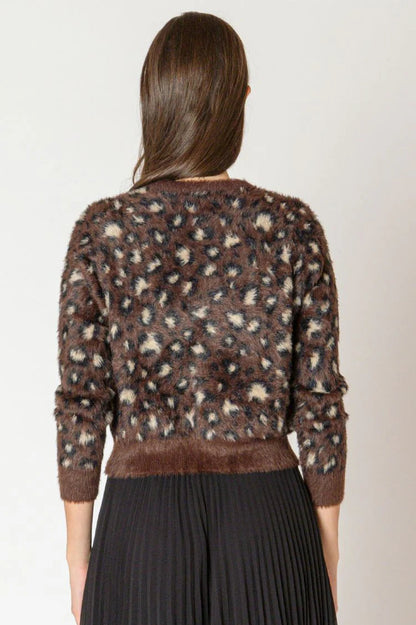 Leopard Cardigan