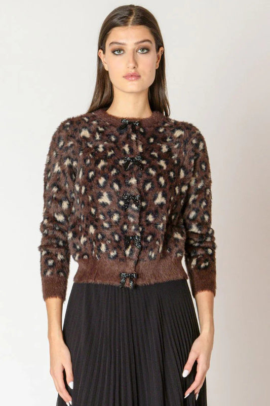 Leopard Cardigan