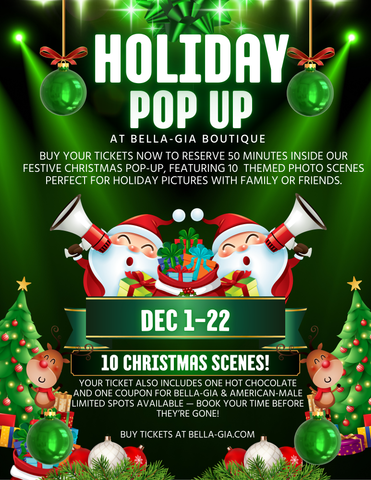 Holiday Pop Up Ticket- Dec 1st