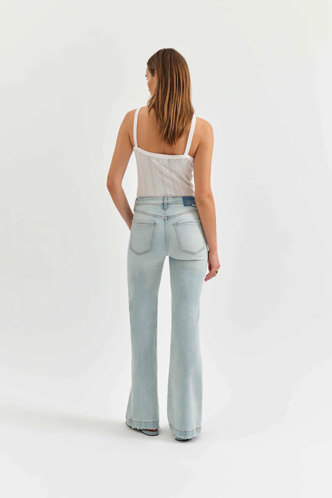 The Heart Breaker Mid Rise Flare