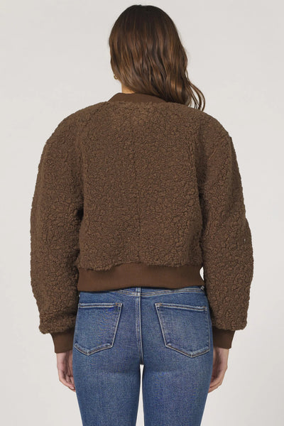 Felicia Sherpa Bomber Jacket