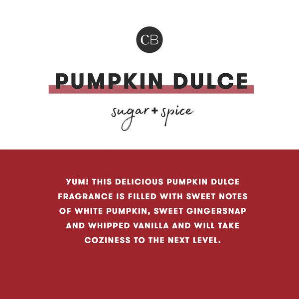 Capri Blue Pumpkin Dulce Holiday Pattern Play Petite Candle