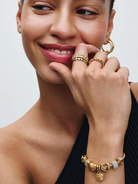 Clear Pavé Clip Charm