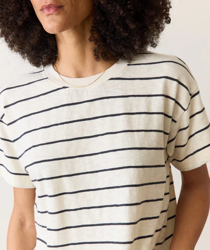 Sadie Vintage Slub Crop Tee