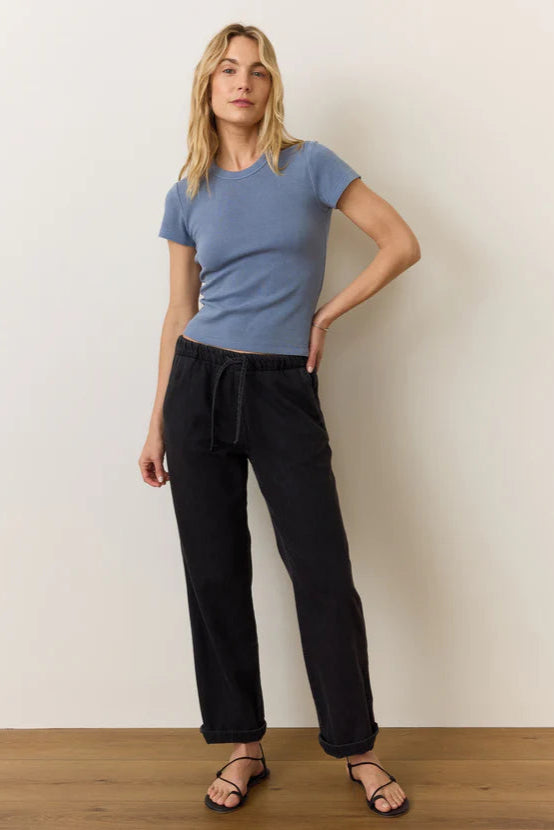 Lexi Rib Sun-In Crew Tee