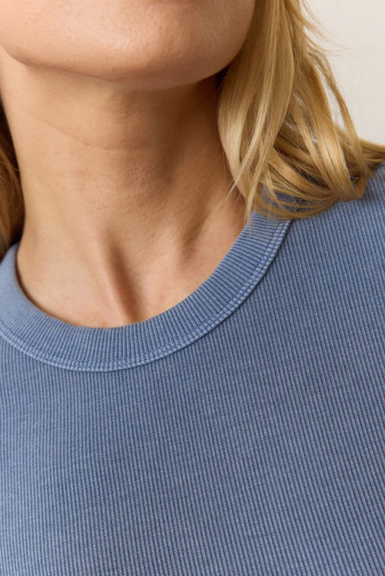 Lexi Rib Sun-In Crew Tee