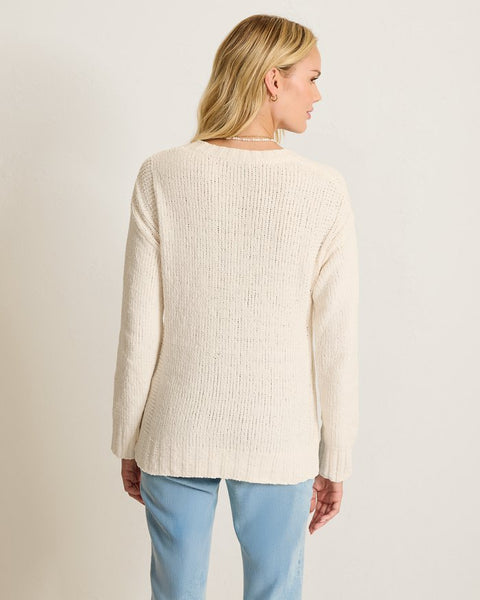 Malibu Chenille V-Neck Sweater