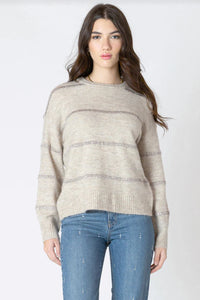 Sequin Stripe Sweater