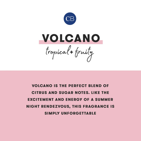 Volcano Mercury Iridescent Signature Candle