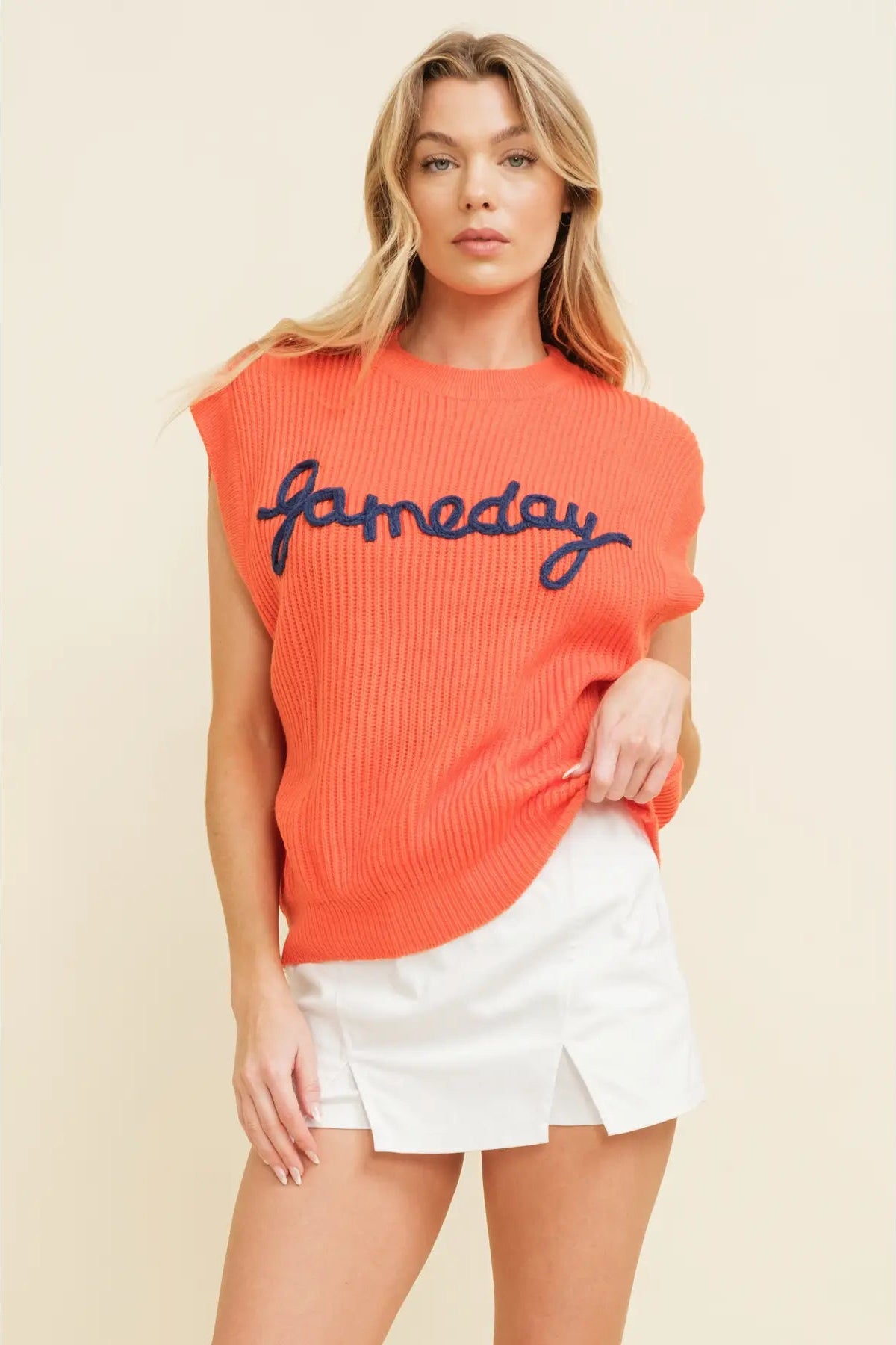 Gameday Sleeveless Sweater