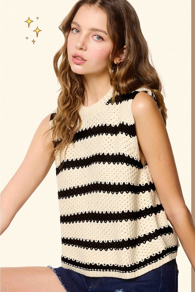 Chunky Striped Sweater