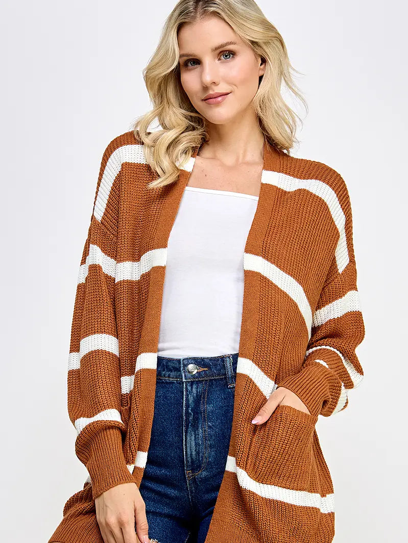 Arbor Lane Stripe Cardigan