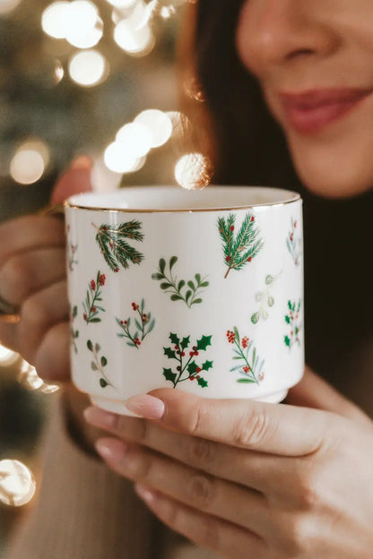 Holiday Greenery Coffee Mug