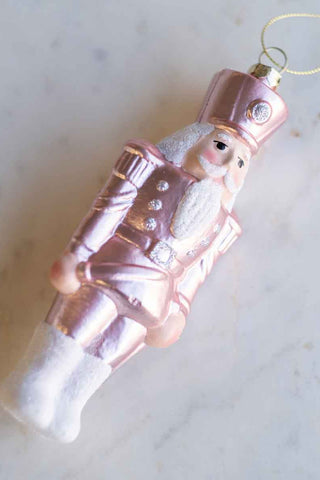 Blushing Nutcracker Ornament