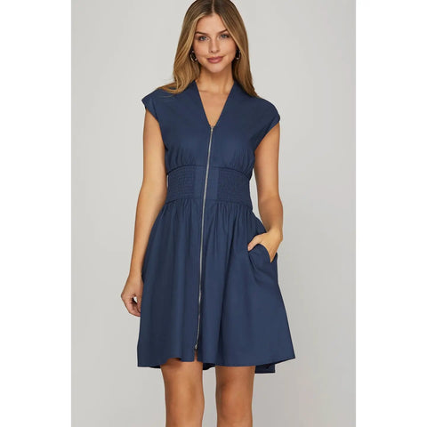 Chloe Zip Dress