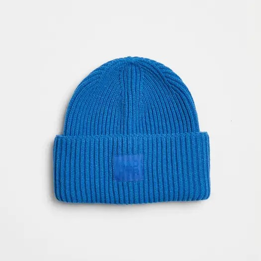Mad Hatter Ribbed Knit Beanie