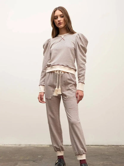 Striped Contrast Pant