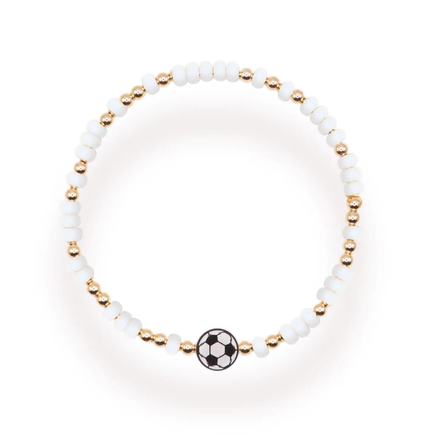 Soccer Ball Bracelet