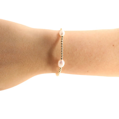 Pearl Poppi Bracelet in Gold