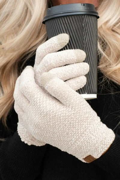 C.C Chenille Touchscreen Glove