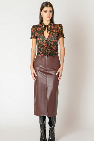 Leather Skirt