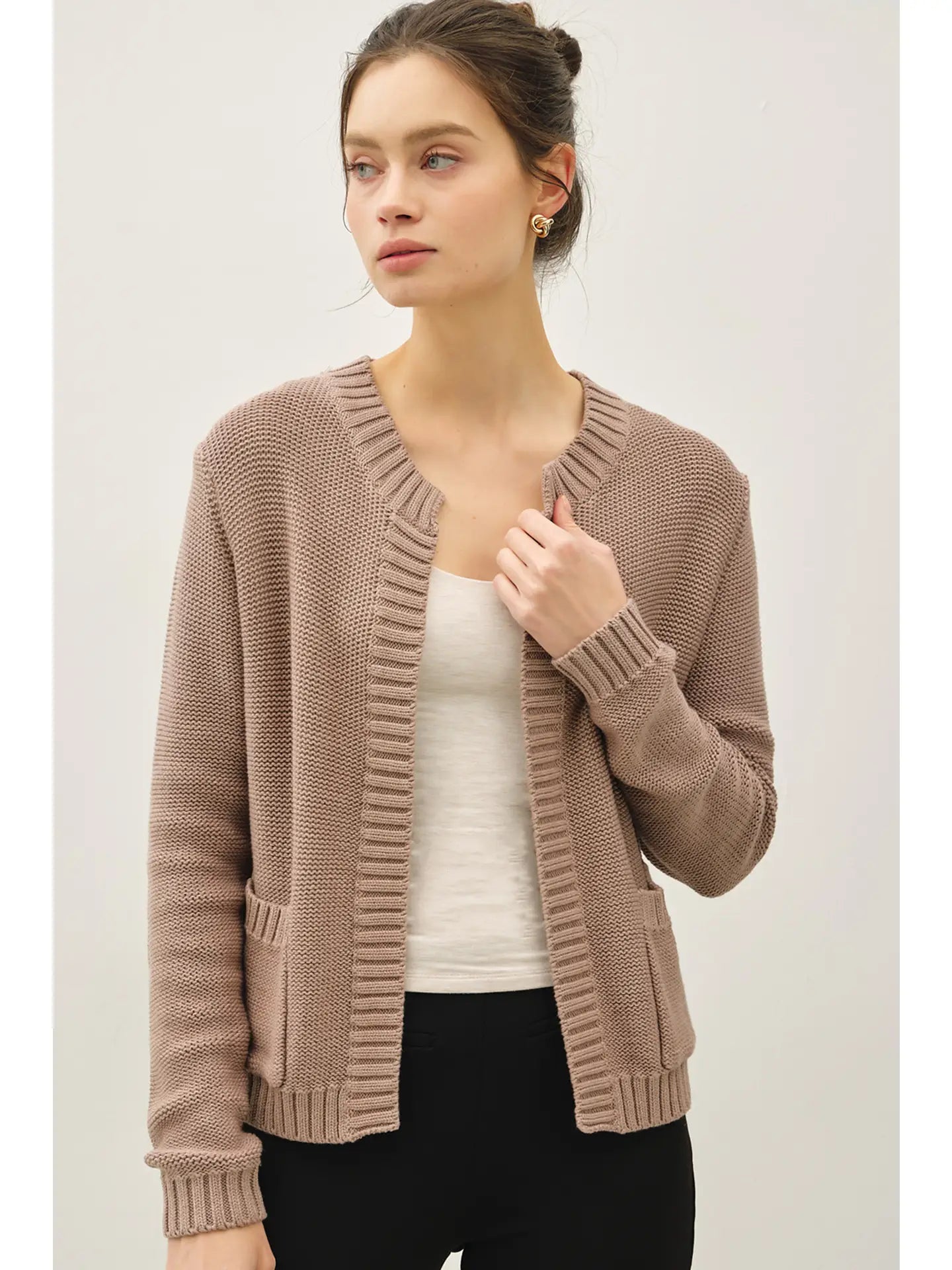 Open Knit Cardi