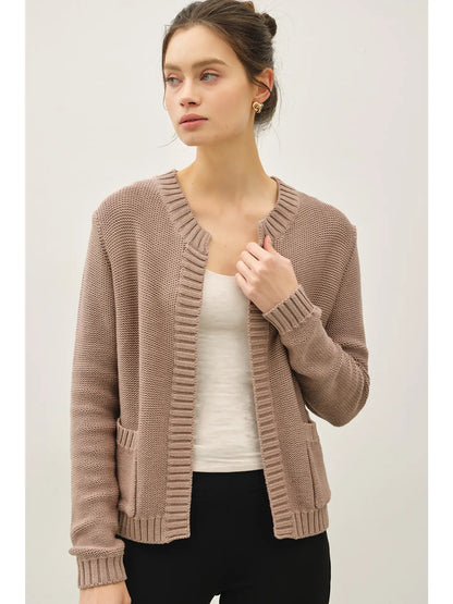 Open Knit Cardi