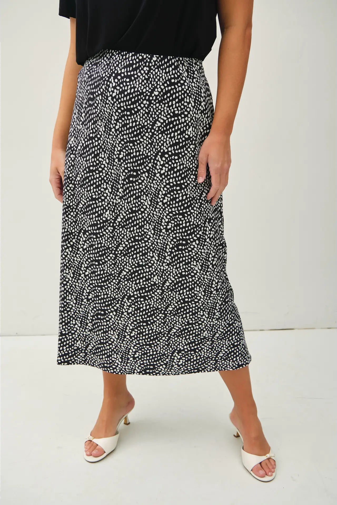 June Midi Skirt-Plus Size