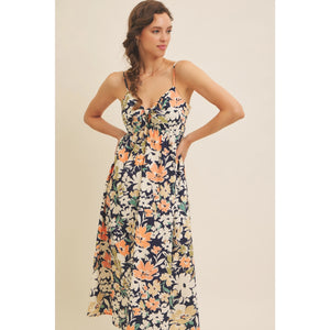 Cami Floral Print Midi Dress