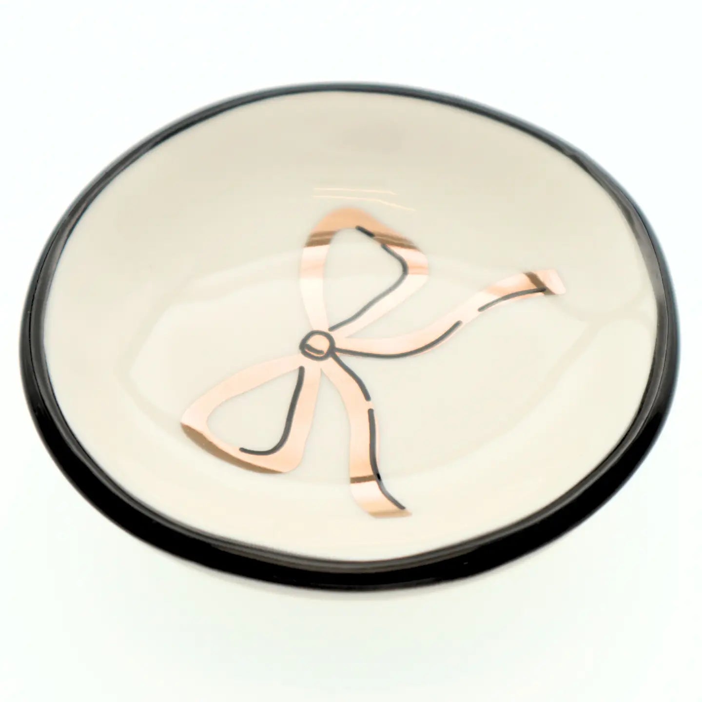 Gold Bow Tray