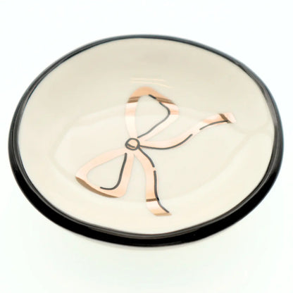 Gold Bow Tray