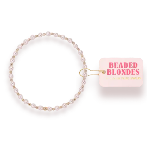 beaded blondes bracelet