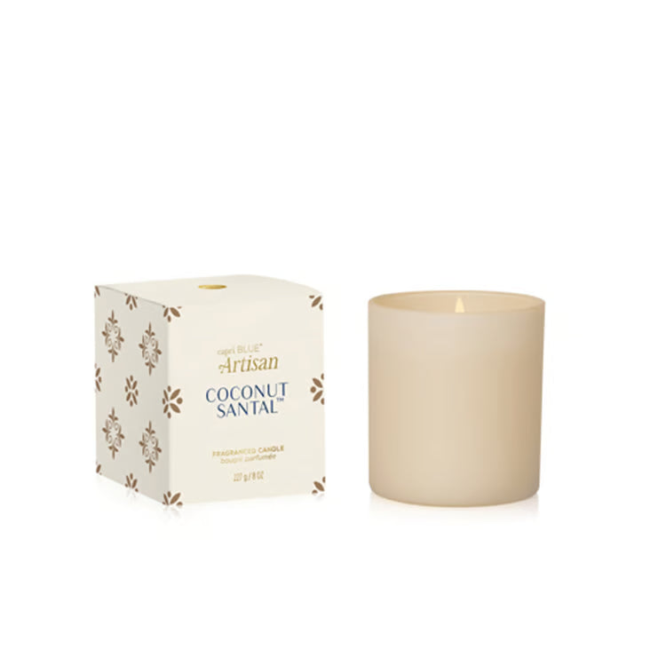 boxed tumbler candle