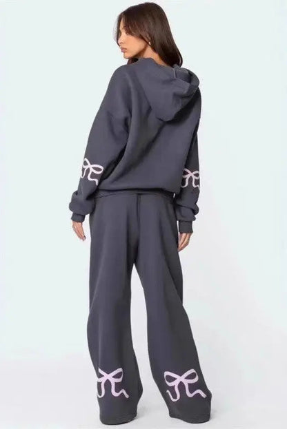 Fleece Bow Sweatpants